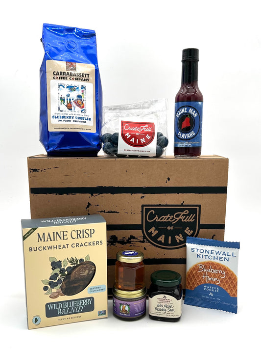 Maine Blueberry Crate